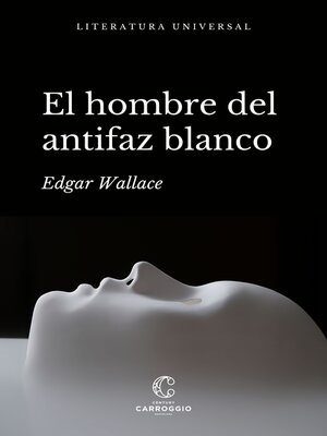 cover image of El hombre del antifaz blanco